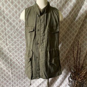 Army green vest